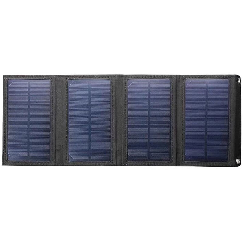 

Cargador solar USB Cargador de telefono con panel solar portatil de 10 vatios para iPhone y telefonos inteligentes Android, bancos de energia y mas,