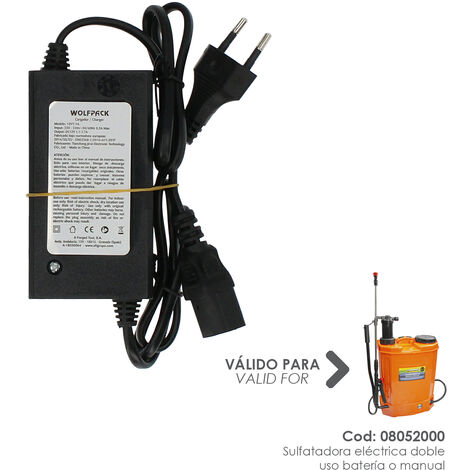 AFT cargador sulfatadora 08052000 sulfatadora electrica a bateria 12 v / 8 amperios