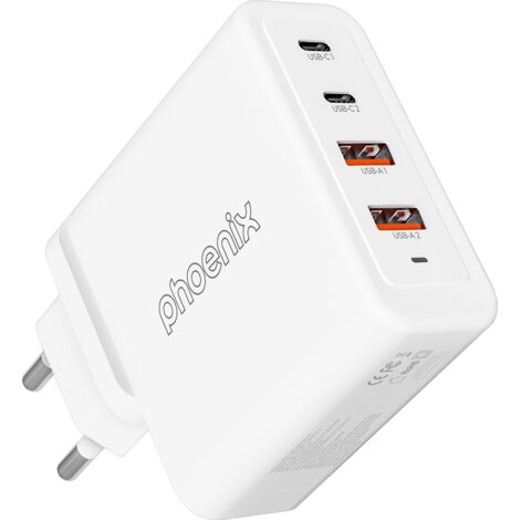 Cargador tipo c 100w gan phoenix