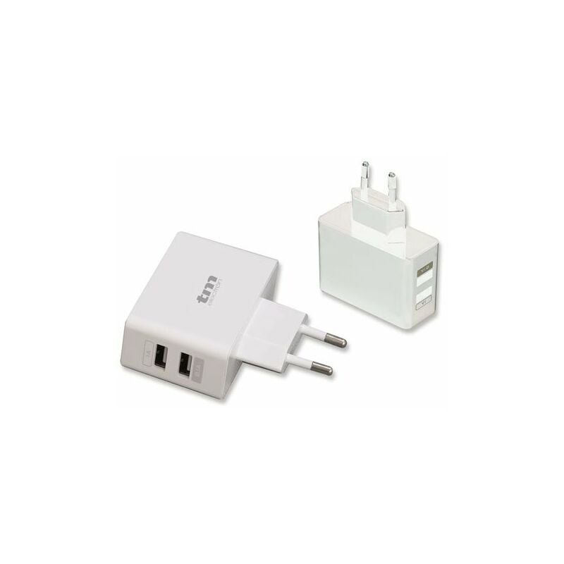 

Tm Electron - CARGADOR USB 100V 240V 1A 2.1A