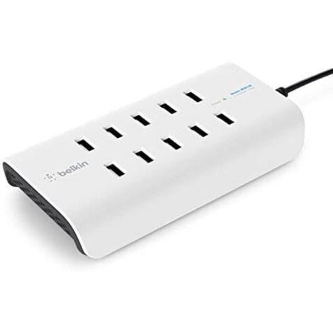 CARGADOR USB DE 10 PUERTOS DE 2 4 A
