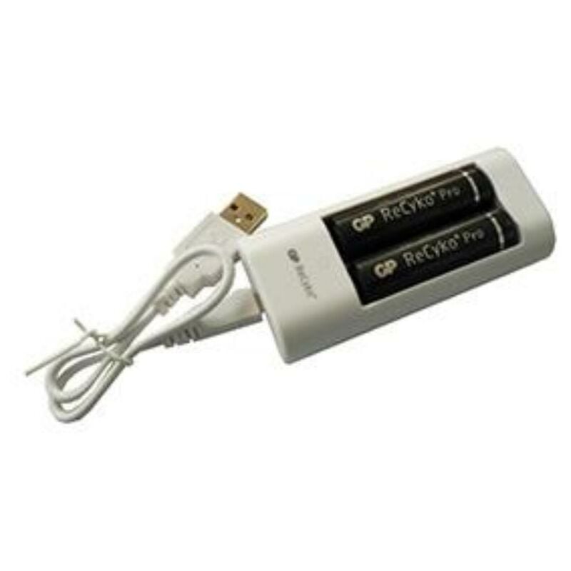 

MEGANEI cargador usb recyko+ 2 pilas g-393