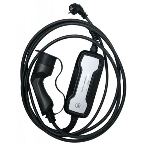 Cargador vehículo eléctrico evmou-16 conector tipo 2