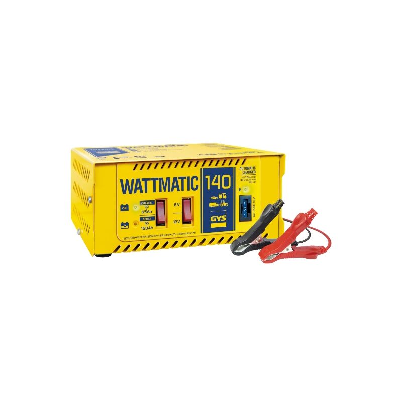 

Cargador WATTMATIC 140 CARGADOR AUTOM.WATTMATIC 140 230V-6/12V - 230W.