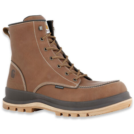 Carhartt – Bottes de sécurité Hamilton S3 – Cuir gras pleine fleur hydrotraité – Membrane imper-respirante – Embout fibre de verre – S1F702901232S48