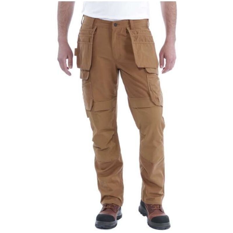 Pantalon Steel Multipocket 103337 carhart Brown Taille 46 - 103337-211-W38L32