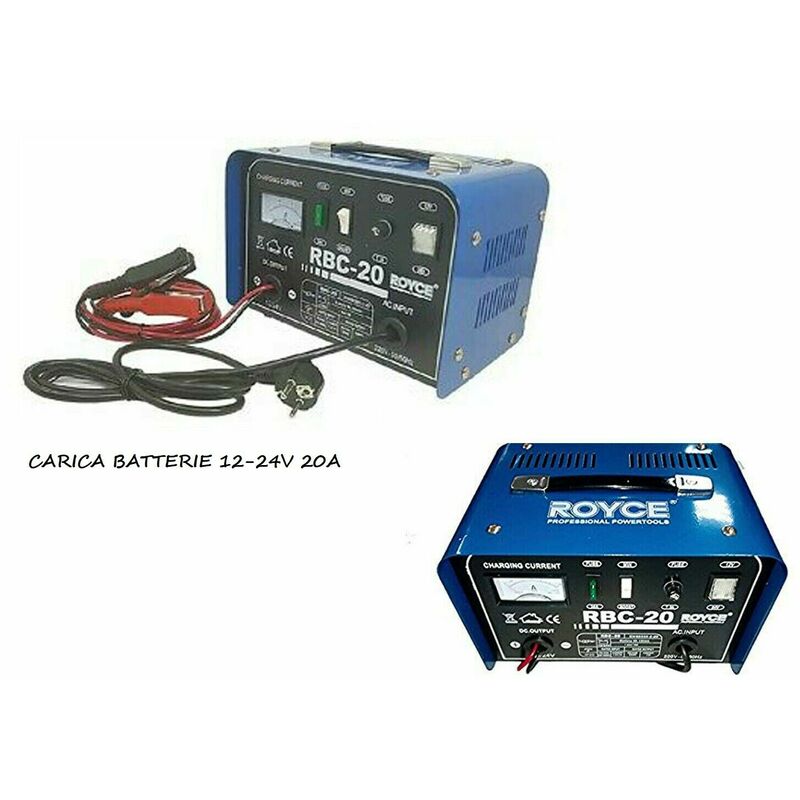 Image of Shopping In Rete - carica batterie 12-24V 20A caricabatteria batteria moto camion auto camper barca