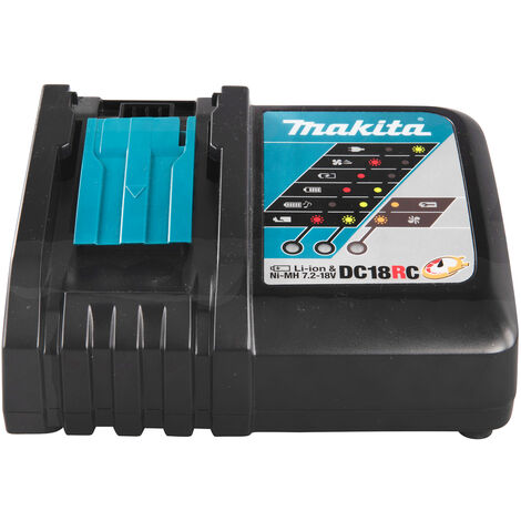 Carica Batterie MAKITA DC18RC LXT rapido litio 7,2V 18V ORIGINALE 240V