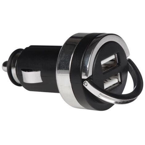 Caricabatteria da auto doppio usb 5 v - 42 a - 21 w max