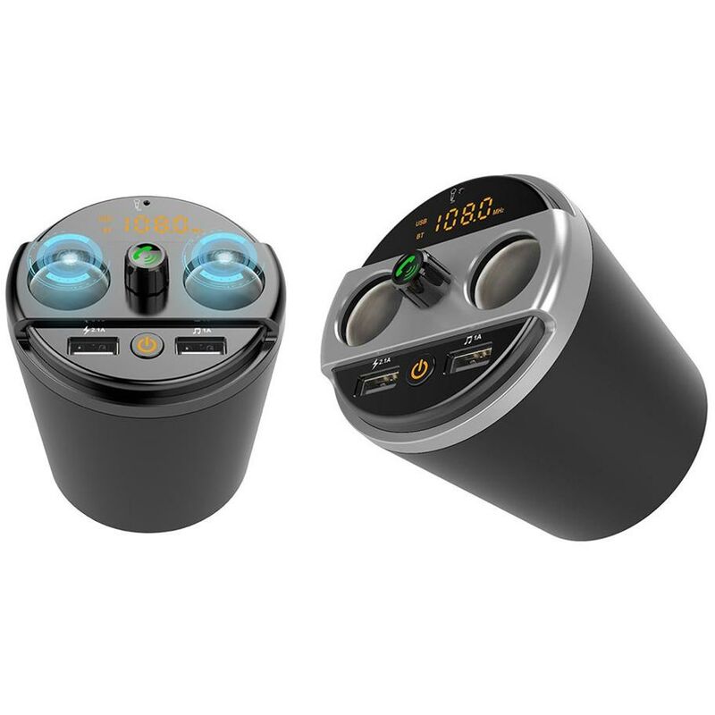 Caricabatteria da auto multifunzione a forma di