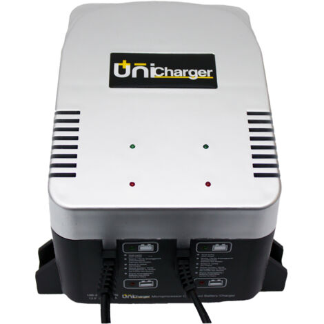 CARICABATTERIA MANTENITORE 'MUTICHARGER 2' in da 100V a 240V - out 2 uscite 12V, 2A  - Senza Marca
