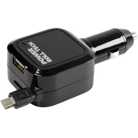 Caricabatteria Micro Usb con 1 porta Usb - Fast Charge - 3100 mA - 12/24V