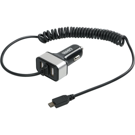 Caricabatteria Micro Usb con 2 porte Usb - Fast Charge - 5800 mA - 12/24V