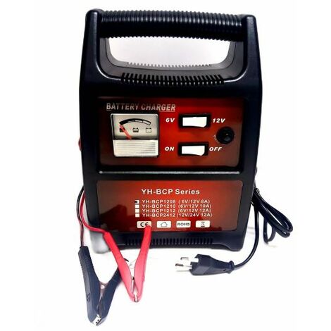 CARICA BATTERIE DIGITALE INTELLIGENTE AUTO E MOTO CON CAVETTI 3 FASI FERVI  0479