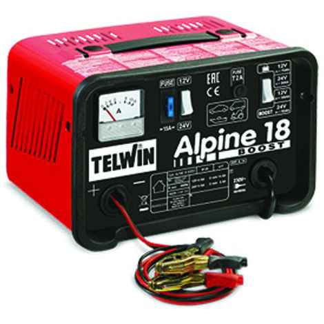 CARICABATTERIE ALPINE 18 BOOST 14A 12/24V TELWIN