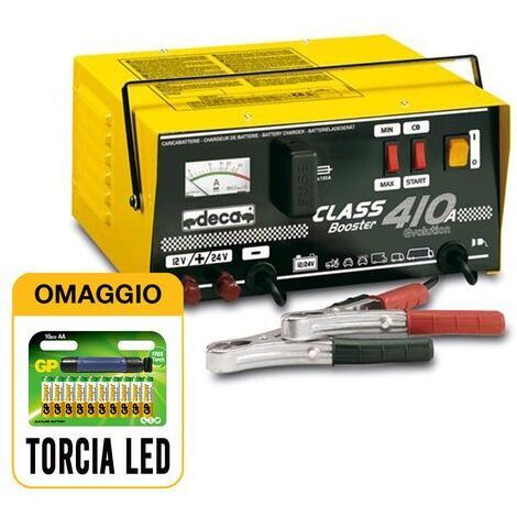 CARICABATTERIE-AVVIATORE MONO CLASS BOOSTER 410A 500 AH 12/24 V