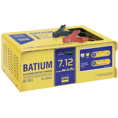 Caricabatterie BATIUM 7-12 6/12 V efficace: 11/arithmetico: 3-7 A