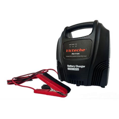 CARICABATTERIE CARICA BATTERIA 6 12V 4A PORTATILE RICARICA AUTO MOTO BARCA 943VT