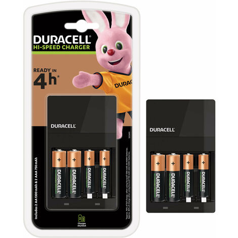 Caricabatterie USB standard per batterie Stilo e MiniStilo, 4 batterie  Stilo AA da 2100 mAh incluse