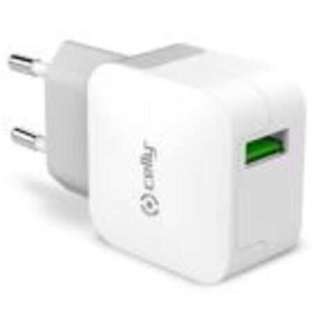 Caricabatterie da Parete Celly 12 W Bianco