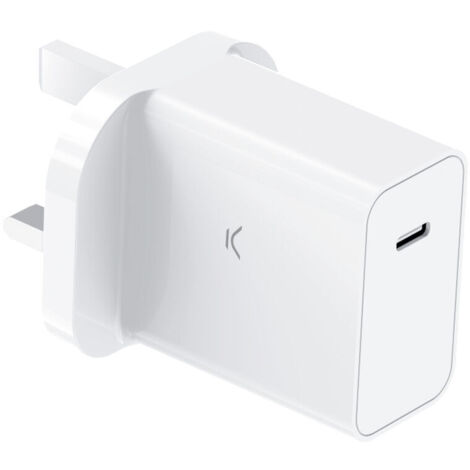 Caricabatterie da Parete KSIX PPS Bianco 30 W