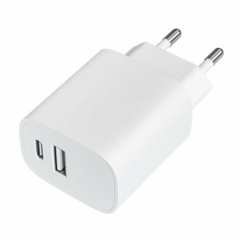 Caricabatterie da Parete LEOTEC LECSPH20W2W Bianco 20 W