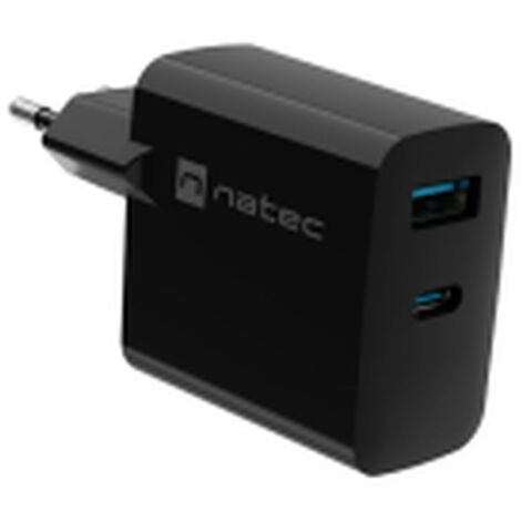 Caricabatterie da Parete Natec Nero 45 W (1 Unità)