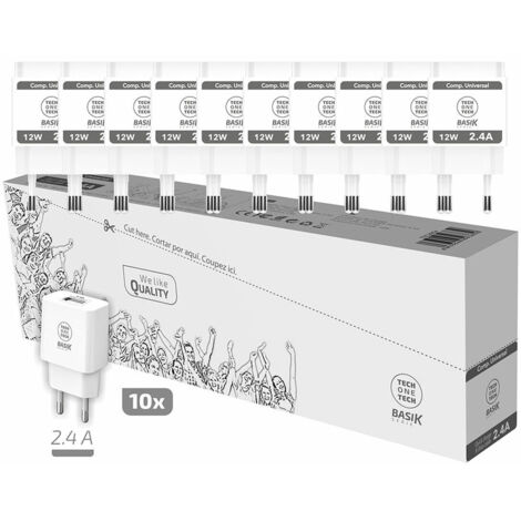 Caricabatterie da Parete Tech One Tech TEC2954 USB-A