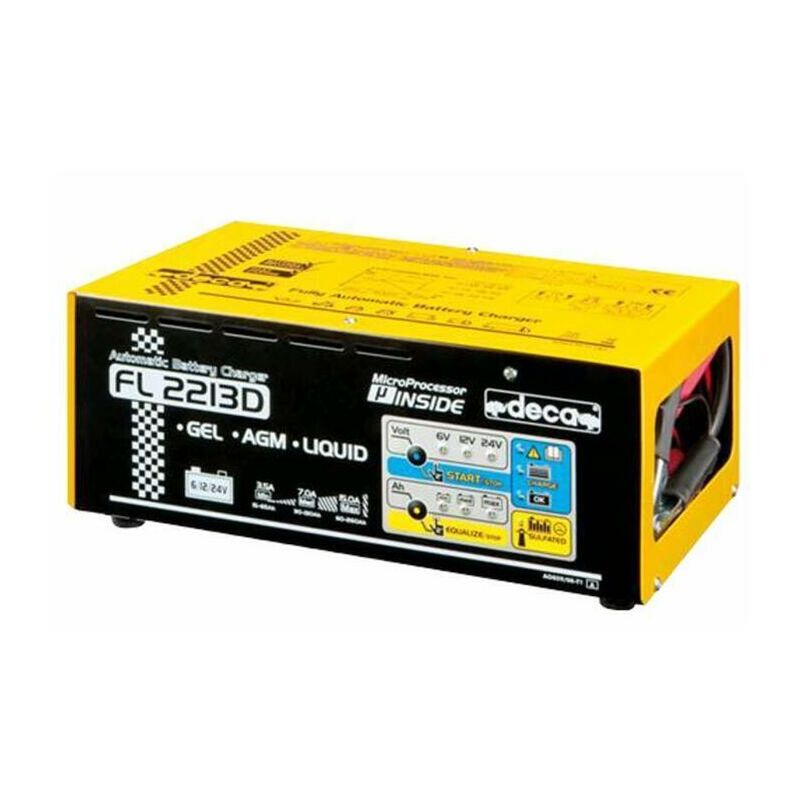 Image of Carica Batterie FL2213D 230V50Hz 530W per batterie 6/12/24V da 15--260ah Adatto per batterie Gel, Wet con e Senza manutenzione, 83950