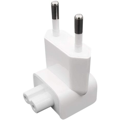 Caricabatterie elettrico CA staccabile, adattatore per spina a testa d'anatra, caricabatterie USB