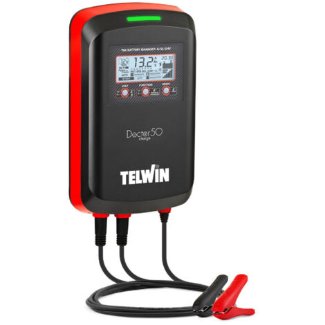 Caricabatterie Mantenitore Tester Telwin Doctor Charge 50