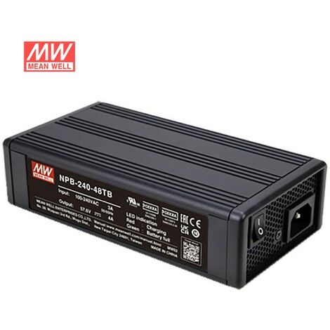 Caricabatterie NPB-240-48TB AC-DC 57,6V