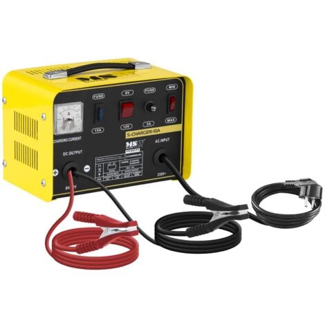 Caricabatterie Per Auto Caricatore 6/12 V Per Batterie Al Piombo Fino A 12-92 Ah