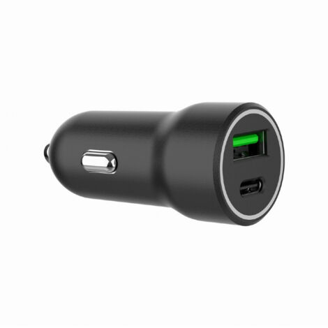 Caricabatterie per Auto GEMBIRD TA-UC-A2PDQC20-CAR-01