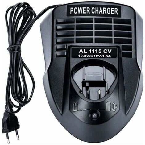 Caricabatterie per batteria agli ioni di litio AL1115CV 10,8 V 12 V 1,5 A Trapano/avvitatore agli ioni di litio BC430 BC330, 2 607 336 996 BAT411 BAT412A