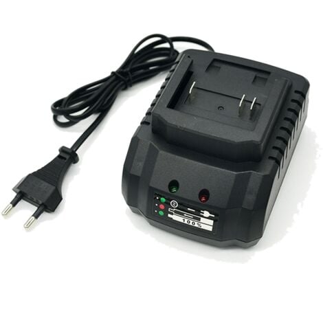 TLILY Caricabatterie per batteria al litio 18V 21V per utensili elettrici con spina UE