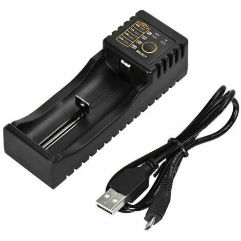 Caricabatterie per batterie ricaricabili al litio NiMH da 1,2 V / 3,7 V / 3,2 V / 3,85 V AA / AAA 18650/18350/10440/14500/16340