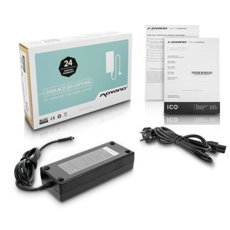 Caricabatterie per Dell 19,5 V 6,7 A 130 W 4,5 x 3,0 mm pin