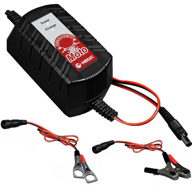 Image of Helvi - Caricabatterie per moto mantenitore di carica Discovery Moto 12V