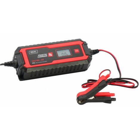 Caricabatterie portatile intelligente BILLET IDEAL CHARGER 4 6/12V 2/4A