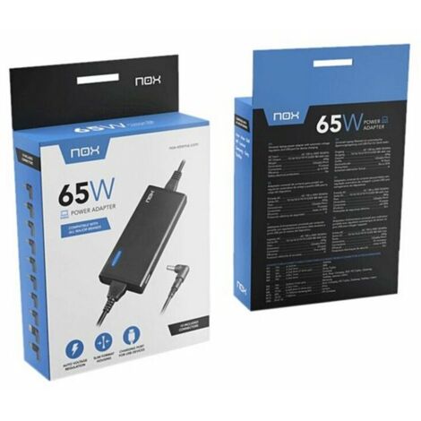 Caricabatterie Portatile NOX NXPWR 10 Connettori Nero Selezionare la sua opzione:90 W