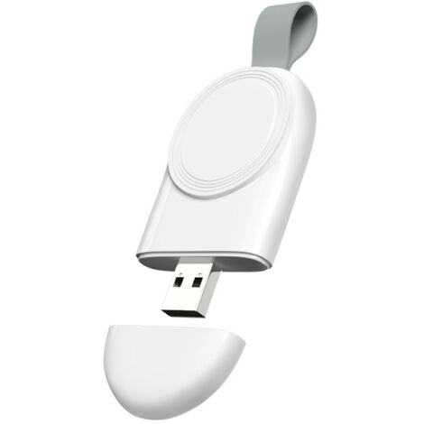 Caricabatterie Power Bank, Caricabatterie USB per Apple Watch 8/Ultra, Caricabatterie magnetico portatile wireless per iWatch compatibile con tutti gli Apple Watch serie 8/7/6/5/4/3/2/1, per Apple Wat