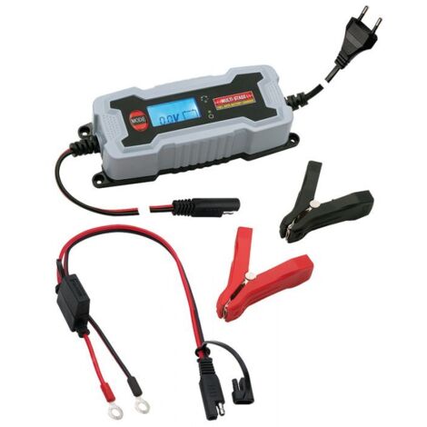 Caricabatterie smart 6V/12V per auto e moto con ricarica automatica ELCA080210200