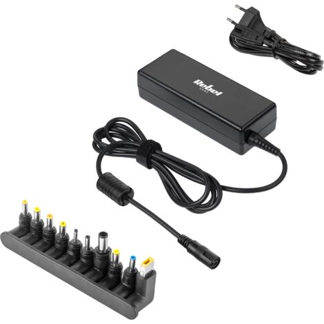 Caricabatterie universale Rebel da 90 W per laptop Dell, Asus, HP e Lenovo