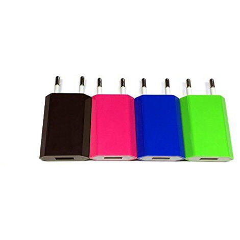 Caricatore Alimentatore USB 4PZ Casa Smartphone Caricabatteria 5V1.5A DW203 BULK