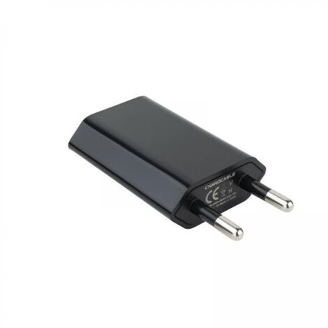 Caricatore di rete Usb 230v A 5vdc 1amp nero 10.10.2002