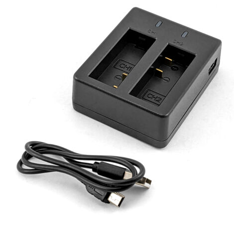 Caricatore doppio U8 per EKEN SJCAM4000/5000