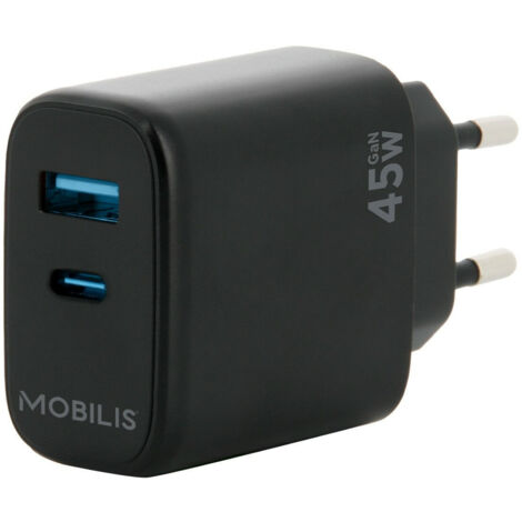 Caricatore portatile Mobilis 001363 Nero