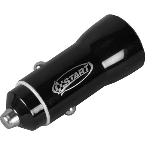 Caricatore presa accendisigari auto nero, USB e USB-C, Output Dc 5 v - 2.1 max