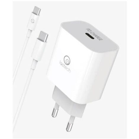 CARICATORE RAPIDO 20W C/CAVO USB-C / USB-C